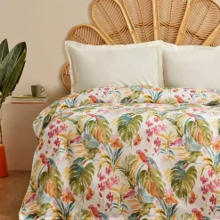 Karaca Alva Baumwoll-Pikee, Doppelbett, Grün