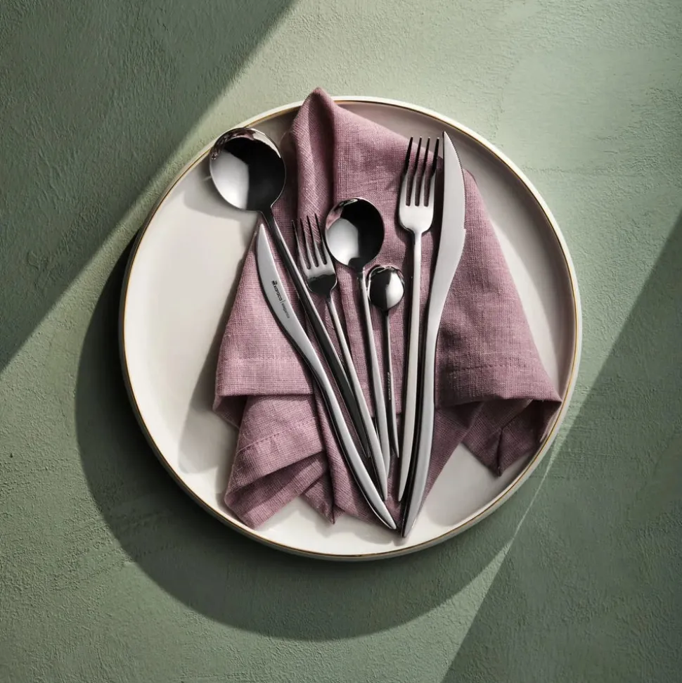 Karaca Amour Elegance Besteckset für 12 Personen 84 teilig