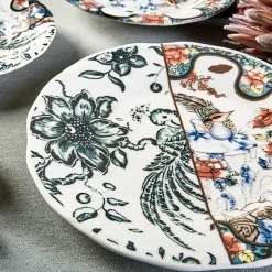 Karaca Anka für 4 Personen Frühstücksset und Servierschalen, 18 Teilig