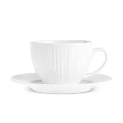 Karaca Anna Embossed Teetassen-Set für 6 Personen, 220 ml