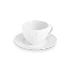 Karaca Anna Embossed Teetassen-Set für 6 Personen, 220 ml