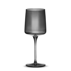 Karaca Anthracite Weinglas-Set, 3 teilig