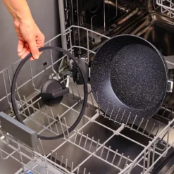 Karaca Aqua Granit Flaches Kochgeschirr 26 cm