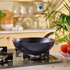 Karaca Aqua Granit Wok 28 cm