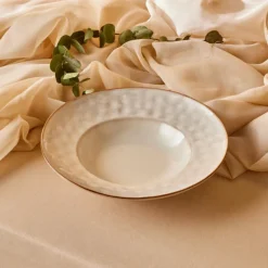 Karaca Aria Reactive Glaze Pastaschale, 26 cm, Beige