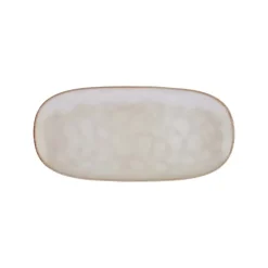 Karaca Aria Reactive Glaze Servierplatte, 31 cm, Beige