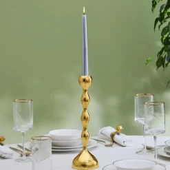 Karaca Arlen Kerzenständer Gold 27 cm