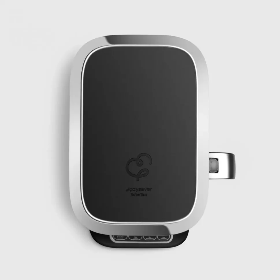 Karaca Çaysever Robotea Pro 4 in 1 Sprechende Automatische Glas-Teemaschine, Wasserkocher und Filterkaffeemaschine, Schwarz Chrom, 2500W