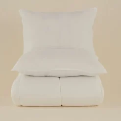 Karaca Basic Mikrofaser Bettdecke Kopfkissen Set