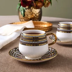 Karaca Belgin Teetassenset für 2 Personen, 220 ml