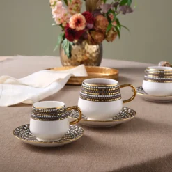 Karaca Belgin Teetassenset für 2 Personen, 220 ml