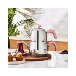 Karaca Belinay Midi Rose Teekannen-Set