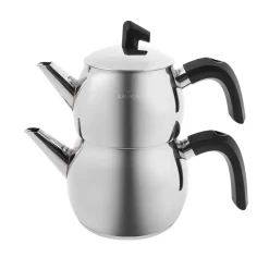 Karaca Belinay Mittelgroße Schwarze Teekanne