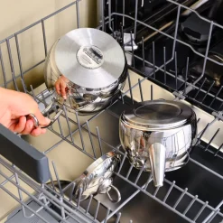 Karaca Belinay Mittelgroße Metall Teekannen Set