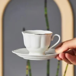 Karaca Bell Kaffeetassen-Set, 6 Personen, 90 ml