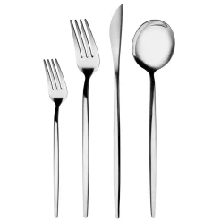 Karaca Bella 6 Personen Boxen Besteckset, 24 Teilig