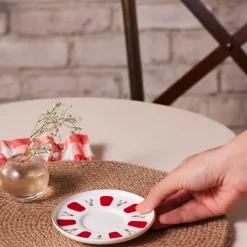 Karaca Bergamotte Porzellan Teeteller 12 Cm