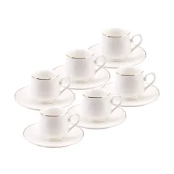 Karaca Beykoz 6-Personen-Kaffeetassenset, 80 ml