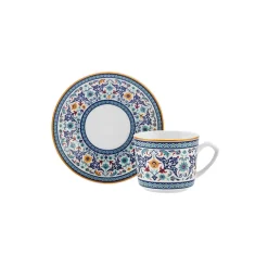 Karaca Beylerbeyi 6 Personen Kaffeetassen Set, 80 ml