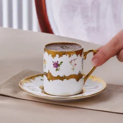 Karaca Bihter, 6 Person Kaffeetasse 90ML