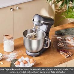 Karaca Blendburst Küchenchef, Grau 1400 W