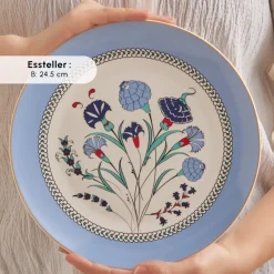 Karaca Blue Clove 26-Teiliges 6-Personen Frühstücksgeschirr