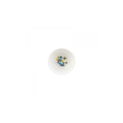 Karaca Bonita Blau für 6 Personen Frühstücksset und Servierschalen, 26 Teilig