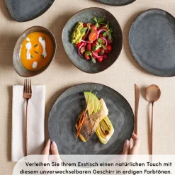 Karaca Bonn Reactive Geschirrset, 6 Personen, 24 teilig