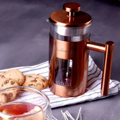 Karaca Borosilikat Glas Kupfer French Press 350 ml