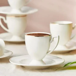 Karaca Boyoz Kaffeetassen-Set, 6 Personen, 85 ml