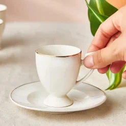 Karaca Boyoz Kaffeetassen-Set, 6 Personen, 85 ml