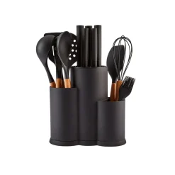 Karaca Burby Wood Service und Messerset, 14-Teilig