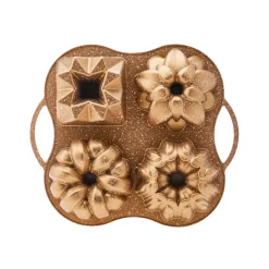 Karaca Cake Pro 4-teilige Goldguss-Kuchenform