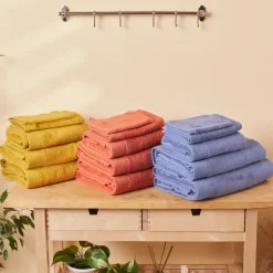 Karaca Chandler Senf Handtuch Set