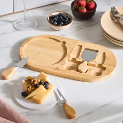 Karaca Cheesekit Bambus Schneideset, Farblos