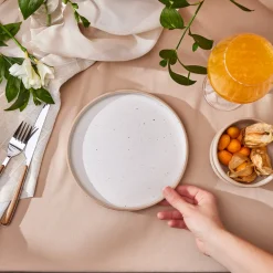 Karaca Chicago Dot Reaktive Kuchenteller 20 cm