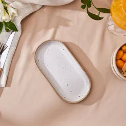 Karaca Chicago Dot Reaktive Servierplatte 20 cm