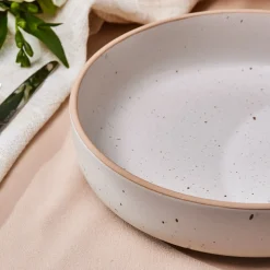 Karaca Chicago Dot Reaktive Tiefer Teller 20 cm