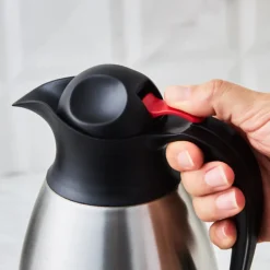 Karaca Clark Teekanne-Thermoskanne, 1,5 L, Inox