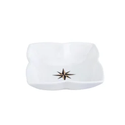 Karaca Comet quadratisches Frühstücksset und Servierschalen für 6 Personen 32-teiliges