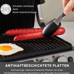 Karaca Compact Stahl Sear und Grill Inox 2008 Grillen und Toaster