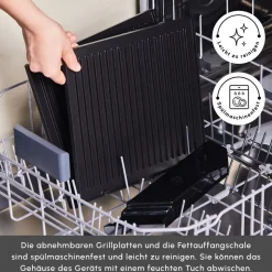 Karaca Compact Stahl Sear und Grill Inox 2008 Grillen und Toaster