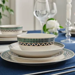 Karaca Cordoba 24-teiliges Tafelservice für 6 Personen