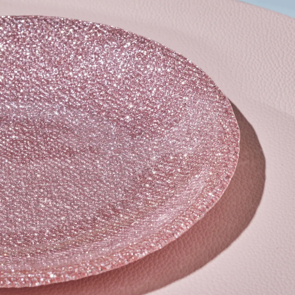 Karaca Cotton Colored Silvery für 6 Personen Dessert Set, 6 Teilig