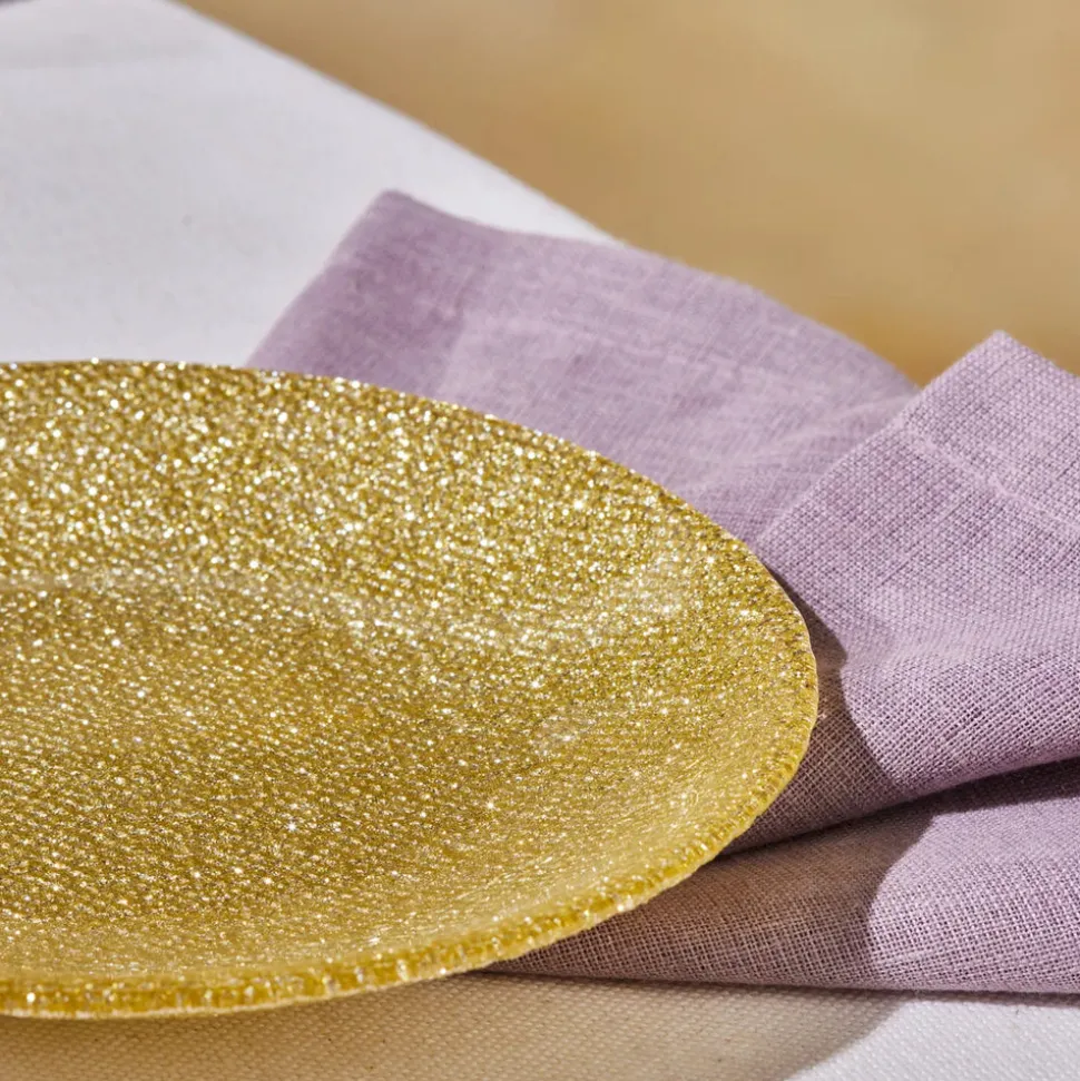 Karaca Cotton Colored Silvery für 6 Personen Dessert Set, 6 Teilig