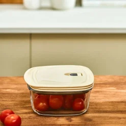 Karaca Cream Vakuum-Vorratsbehälter 0.9 Lt