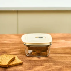 Karaca Cream Vakuum-Vorratsbehälter 0.43 Lt