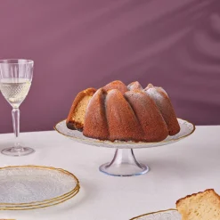 Karaca Dalia Gold Dessert-Set für 6 Personen, 7 teilig