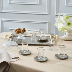 Karaca Deniz 19-teiliges Teeservice