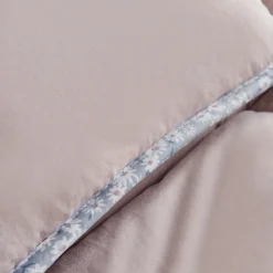 Karaca Dexie Doppel Bettdecken Set, Rosa, 200x200, 50x70 cm